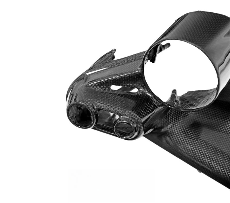 Dry Carbon Fiber 2019 to 2023 F8 Tributo Spider LHD Left Side AC Outlet Full Dash Vent Panel for F8